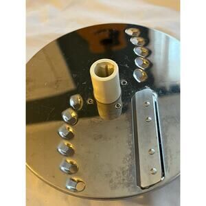 GE Food Processor Reversible Slice Shred Disc D5FP1 Replacement Blade Vtg